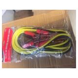 NEW 12 FT 10 GAUGE BOOSTER CABLES 3X TIMES BID