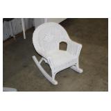 CHILDS WICKER ROCKER