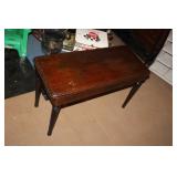 WOODEN PIANO BENCH, 32X14X18
