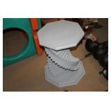 GRAY PLANT STAND/TABLE