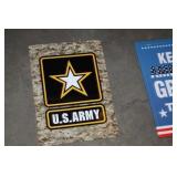 US ARMY METAL SIGN
