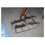 2 METAL WALL PLANTERS