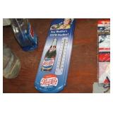 PEPSI COLA METAL THERMOMETER