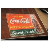 COCA COLA METAL SIGN