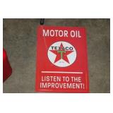 TEXACO METAL SIGN