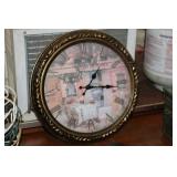 ROUND WALL CLOCK, 16"