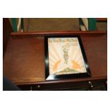 WW1 FRAMED POSTER, 16X13