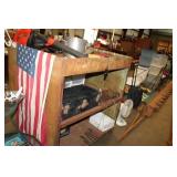 ROLLING METAL SHELF, 46X40X49