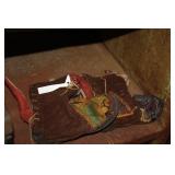 PAIR OF ESKIMO BOOTS, HAND MADE