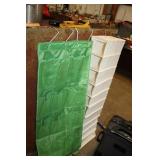 2 HANGING SHOE ORGANIZERS