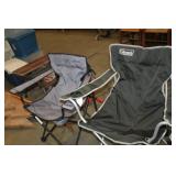 2 FOLDING CHAIRS