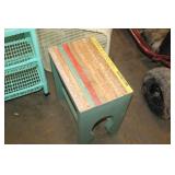 DECORATIVE YARD STICK TABLE 18X12X20