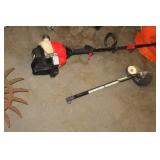 TROY BILT GAS TRIMMER & ATTACHMENTS
