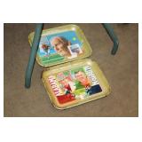 2 ALABAMA METAL TRAYS