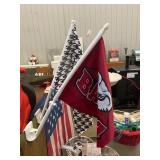 2 ALABAMA CAR FLAGS