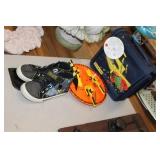 BATMAN SHOES, CHILDS LUNCH TOTE