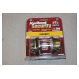 QUICK SET DEADBOLT SET , NEW