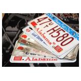 7 ALABAMA CAR TAGS