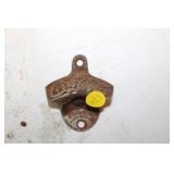 VINTAGE COCA COLA WALL BOTTLE OPENER