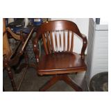 WOOD OFFICE CHAIR