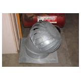 ROOFTOP TWIRLING METAL VENT