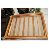 GLASS TOP DISPLAY CASE 15X20