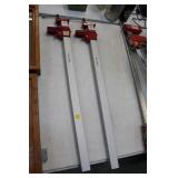 PAIR OF SHOP FOX WOOD CLAMPS 24"