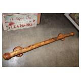 COUNTRY WOODEN WALL HANGING QUILT RACK