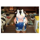 14" TALL COW COOKIE JAR