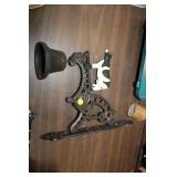 CAST IRON COW BELL - MISSING CLACKER