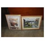 2 PIECES FARM HANGING DECOR
