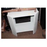 2 FT TALL VINTAGE WOODEN TABLE