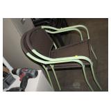 PAIR OF OUTDOOR PATIO CHAIRS