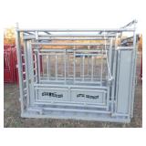 UNUSED ELK RIVER CATTLE CHUTE