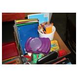 VARIOUS ART BOOKS, SUPPLIES, ETC