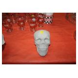 CONCRETE SKULL - 6"