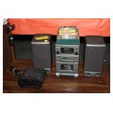 STEREO & SPEAKERS & SONY RADIO