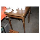 ANTIQUE OCCASSIONAL TABLE - 20X30X30"