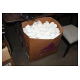 BOX OF PLASTIC CUPS