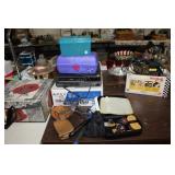 EMERSON VCR, STORAGE CONTAINERS, TRAVEL SHOE SHINE