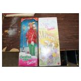 2 BARBIE DOLLS IN BOXES SPRING BLOSSOM ^ CAROLING