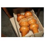 4 BOXES OF FURNITURE FEET