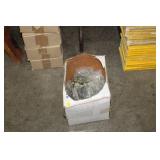 BOX OF NEW DOOR HINGES