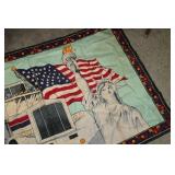 USA TRUCKER WALL HANGER 34X53