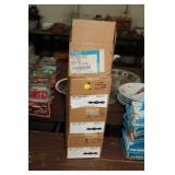 4 BOXES OF BACKPLATES CABINETRY HARDWARE