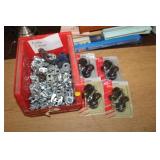 NEW CABLE CLAMPS, SET OF 4 SWIVEL CASTERS