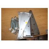 HINGES, (12 IN) TURNBUCKLES