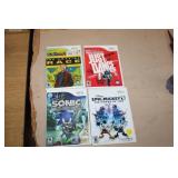 WII GAMES EPIC MICKEY 2, SONIC, JUST DANCE