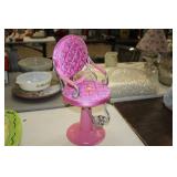 DOLL SALON CHAIR 17 1/2 OUR GENERATION MATTEL