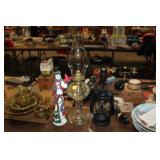OIL LAMP, LANTERN(ELECTRIC( SNOWMAN